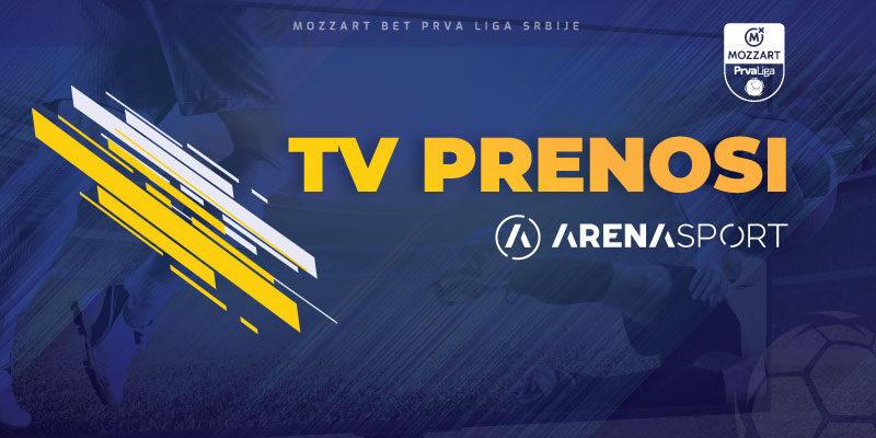 Najava direktnog prenosa na programu TV Arena sport